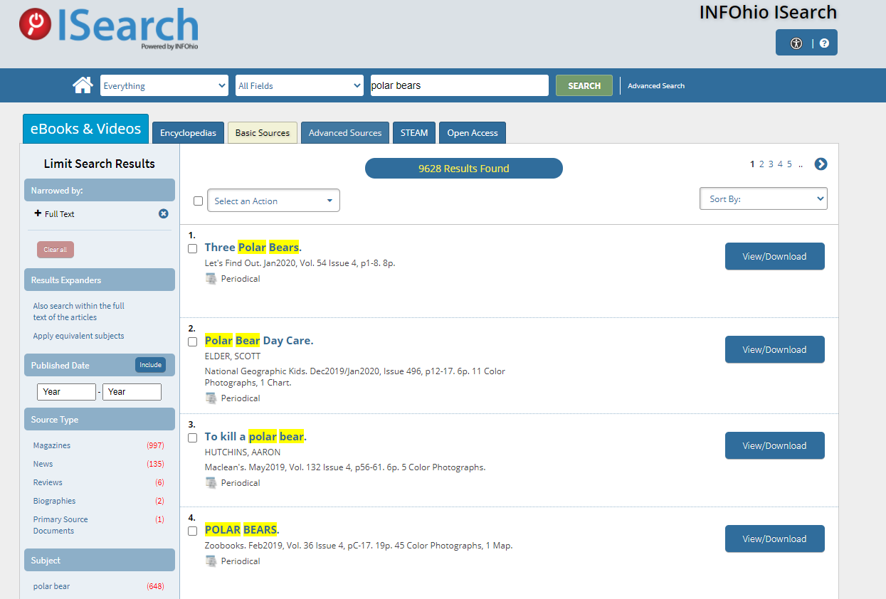 ISearch
