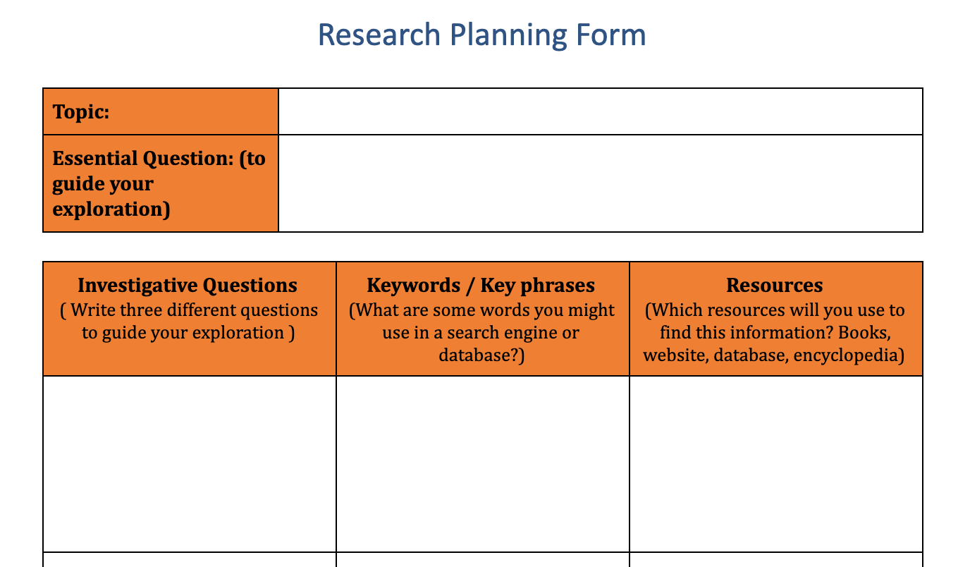 researchplanningform