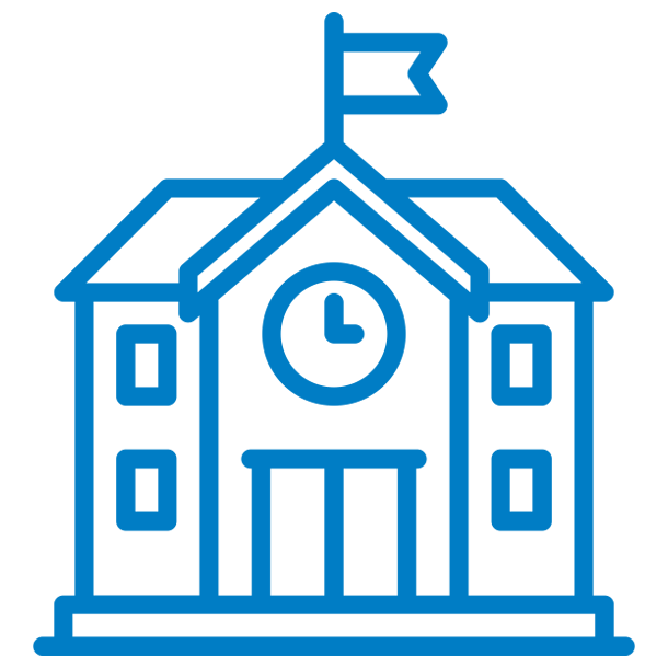 school building icon