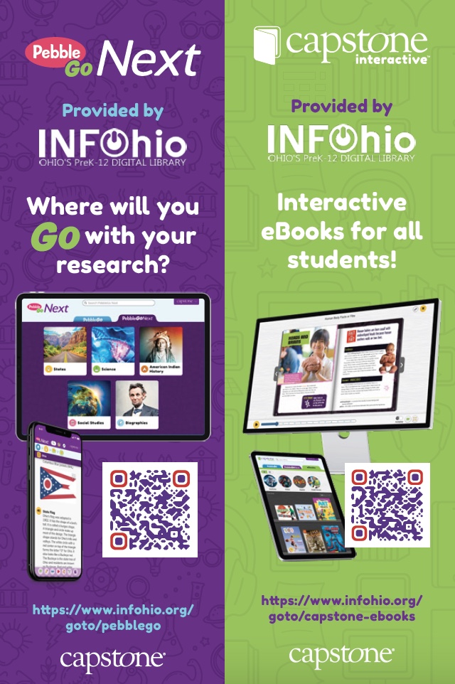 PebbleGo Next and Capstone Interactive Bookmarks