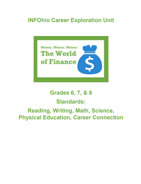Grade 6-8: Money! Money! Money! The World of Finance!
