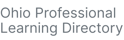 Ohio Professional Learning Directory